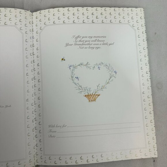 Grandmother Remembers: A Written Heirloom For My Grandchild Hardcover Book - Picture 4 of 7